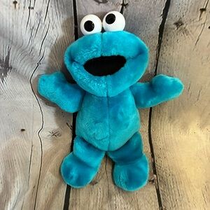 Sesame Street Tickle Me Cookie Monster 12” Laughs/Vibrates Vintage Tyco 1996 GUC
